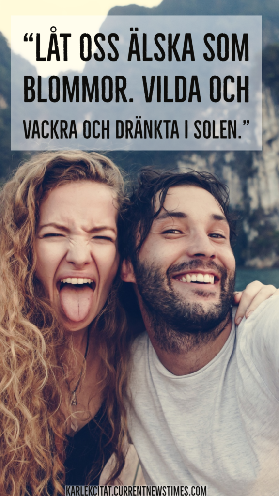 Kärlek Citat till Flickvän 